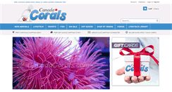 Desktop Screenshot of canadacorals.com